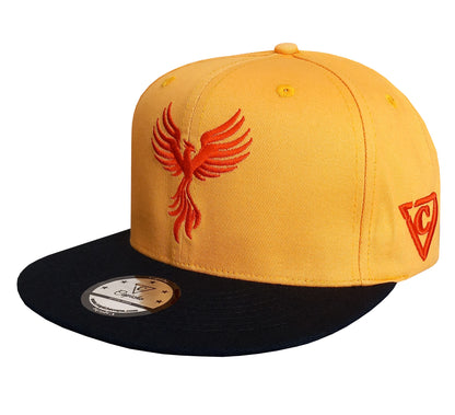 Phoenix Snapback - Yellow/Black - Capiche Caps Black