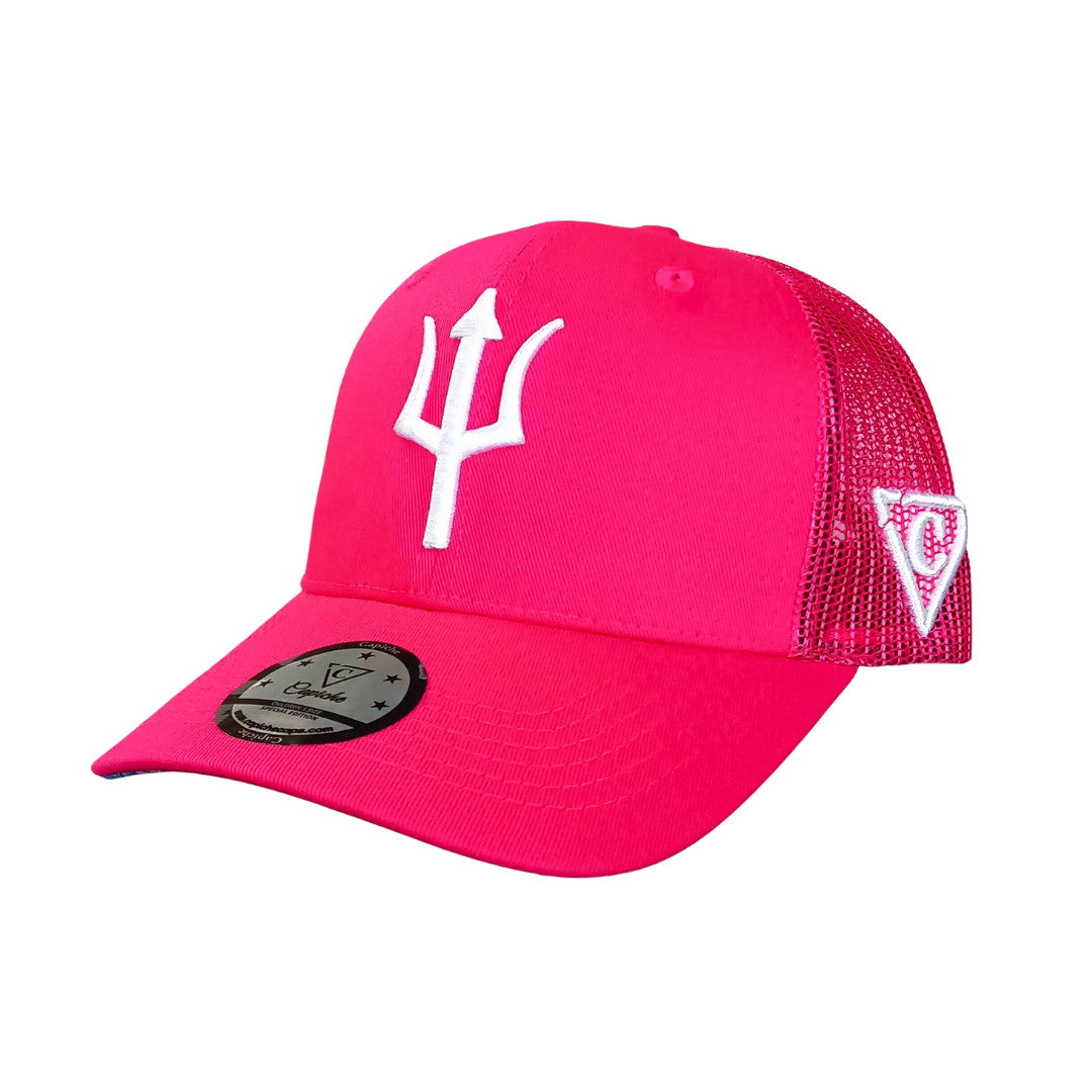 Gorra Trucker Hera Talla Infantil - Rosa - Capiche Caps Niños