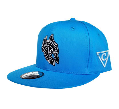 Njord Snapback - Blue - Capiche Caps Norse Mythology