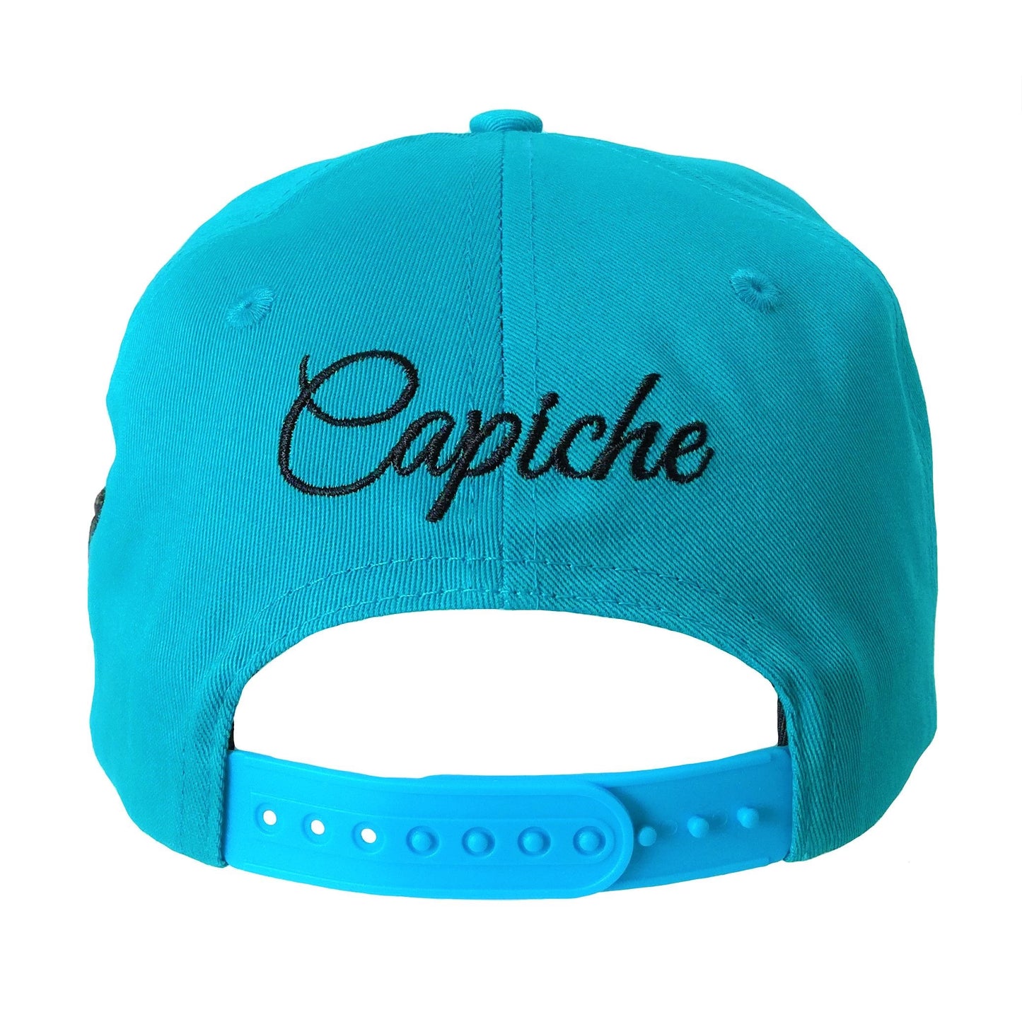 Capiche Crocodile Blue Snapback Cap (5).jpg