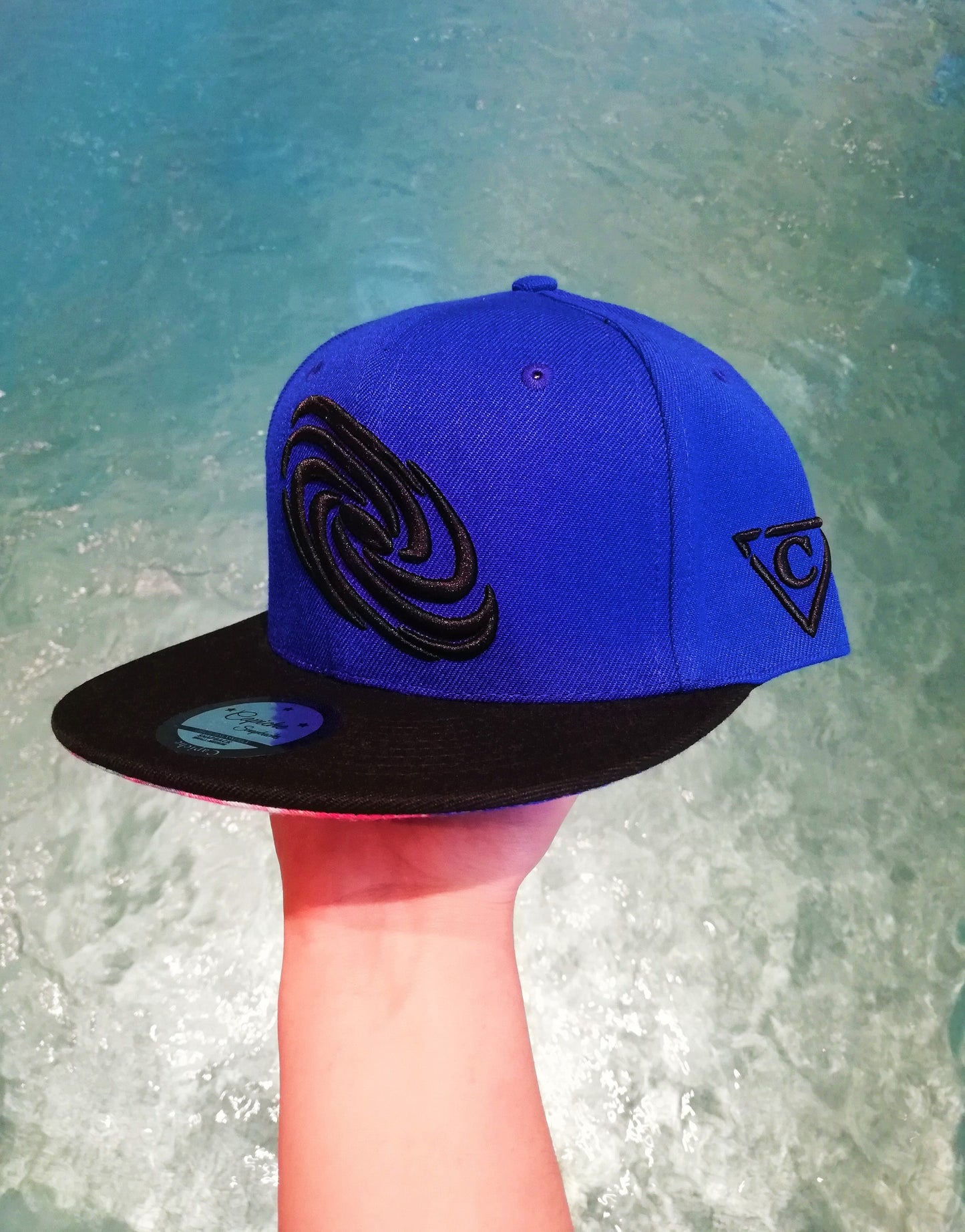 Blue Galaxy Snapback - Capiche Caps Galaxy