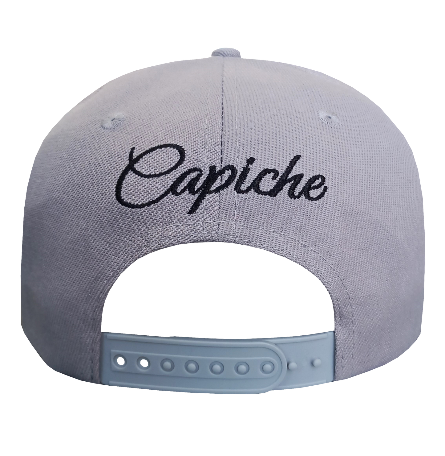 Brainwashed Snapback - Grey/Black - Capiche Caps Black