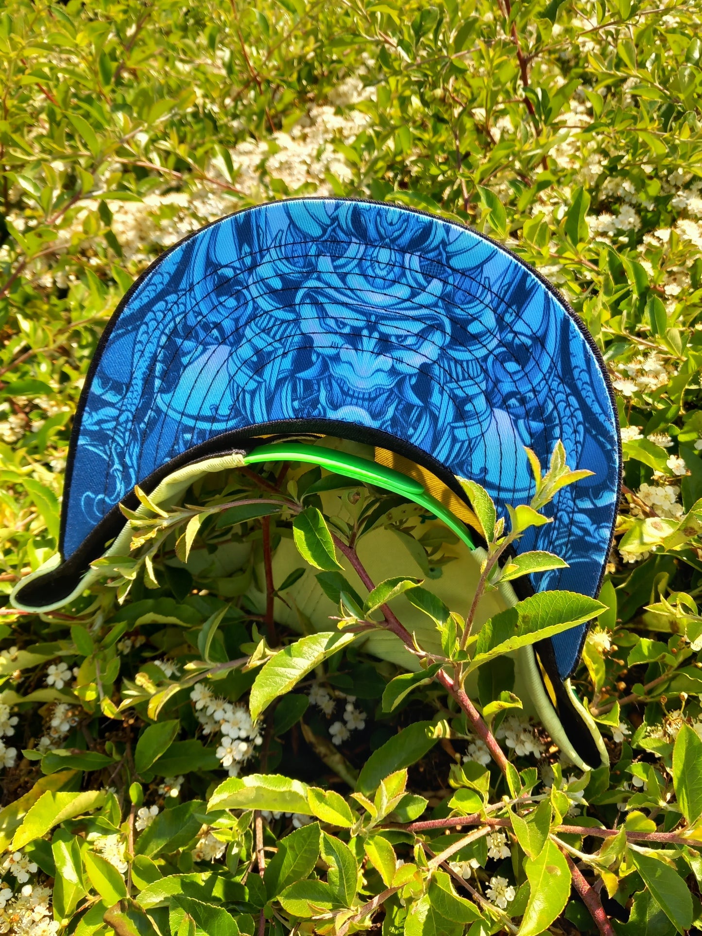 Green Samurai Snapback - COLOR-CHANGING - Capiche Caps Color-Changing