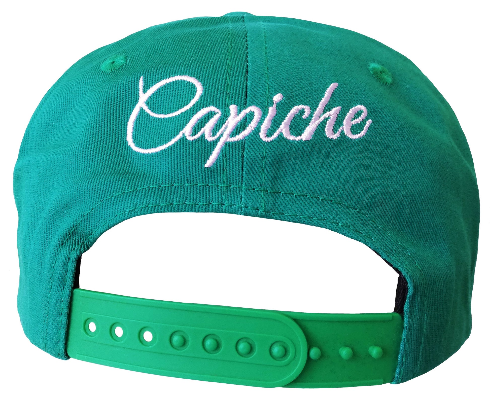 Viking 2 Snapback - Green/Black - Capiche Caps Black