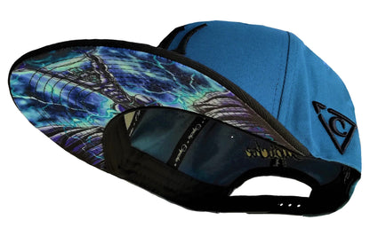 Atlas Snapback - Blue/Black - Capiche Caps Black