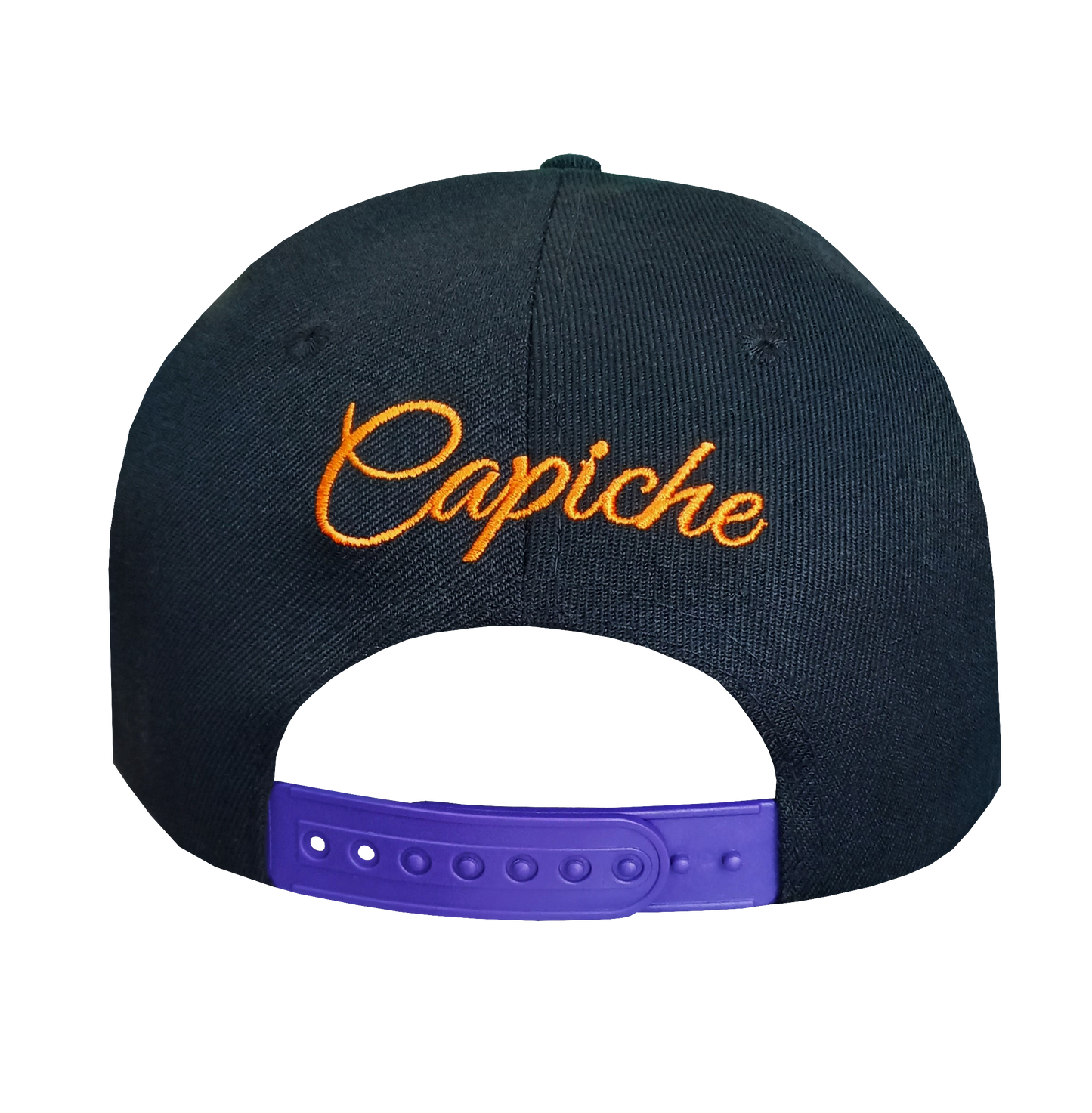 LIMITED Halloween 2023 Snapback - Black/Purple - Capiche Caps Purple