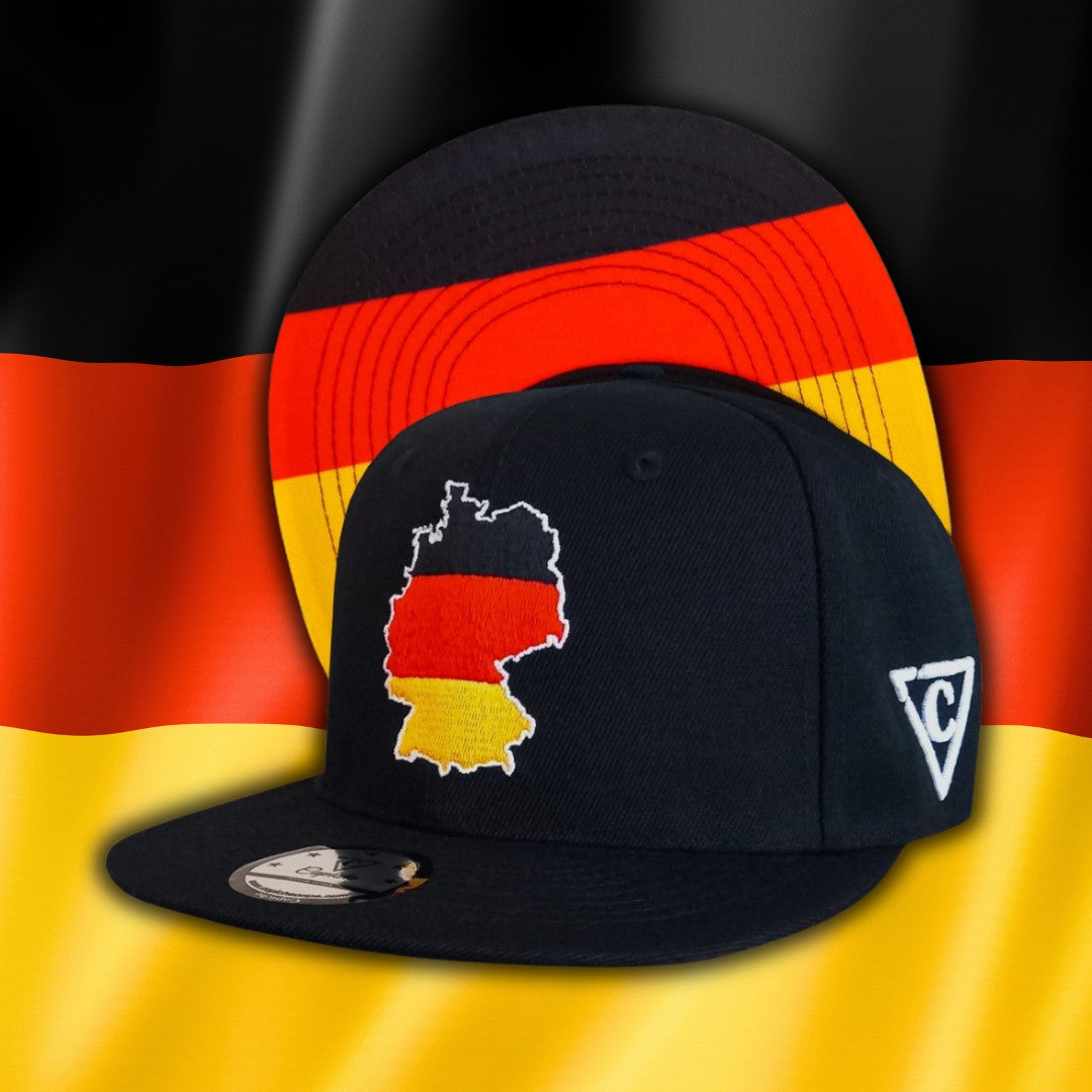 Football Championship Snapback - Germany '24 - Capiche Caps Black