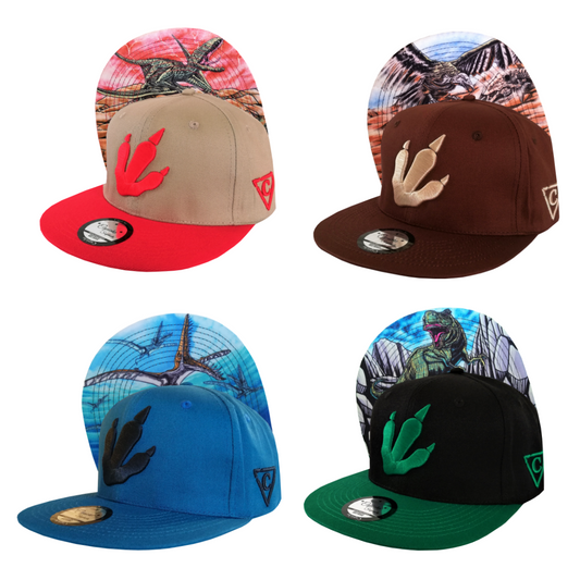 Multipack Pre-Historic Collection - Capiche Caps Pre-Historic