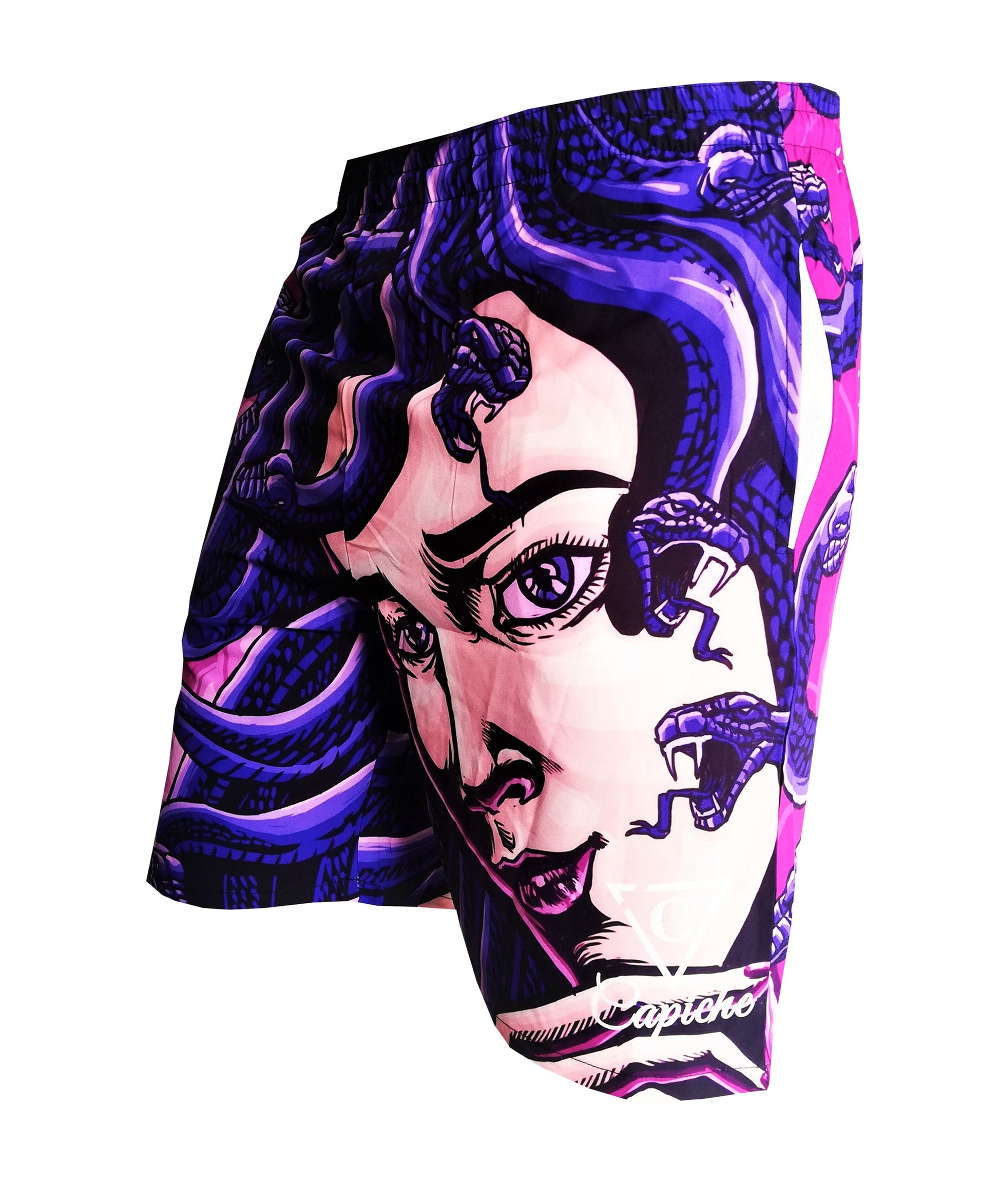 Medusa Swim Short - Purple - Capiche Caps Swimming shorts