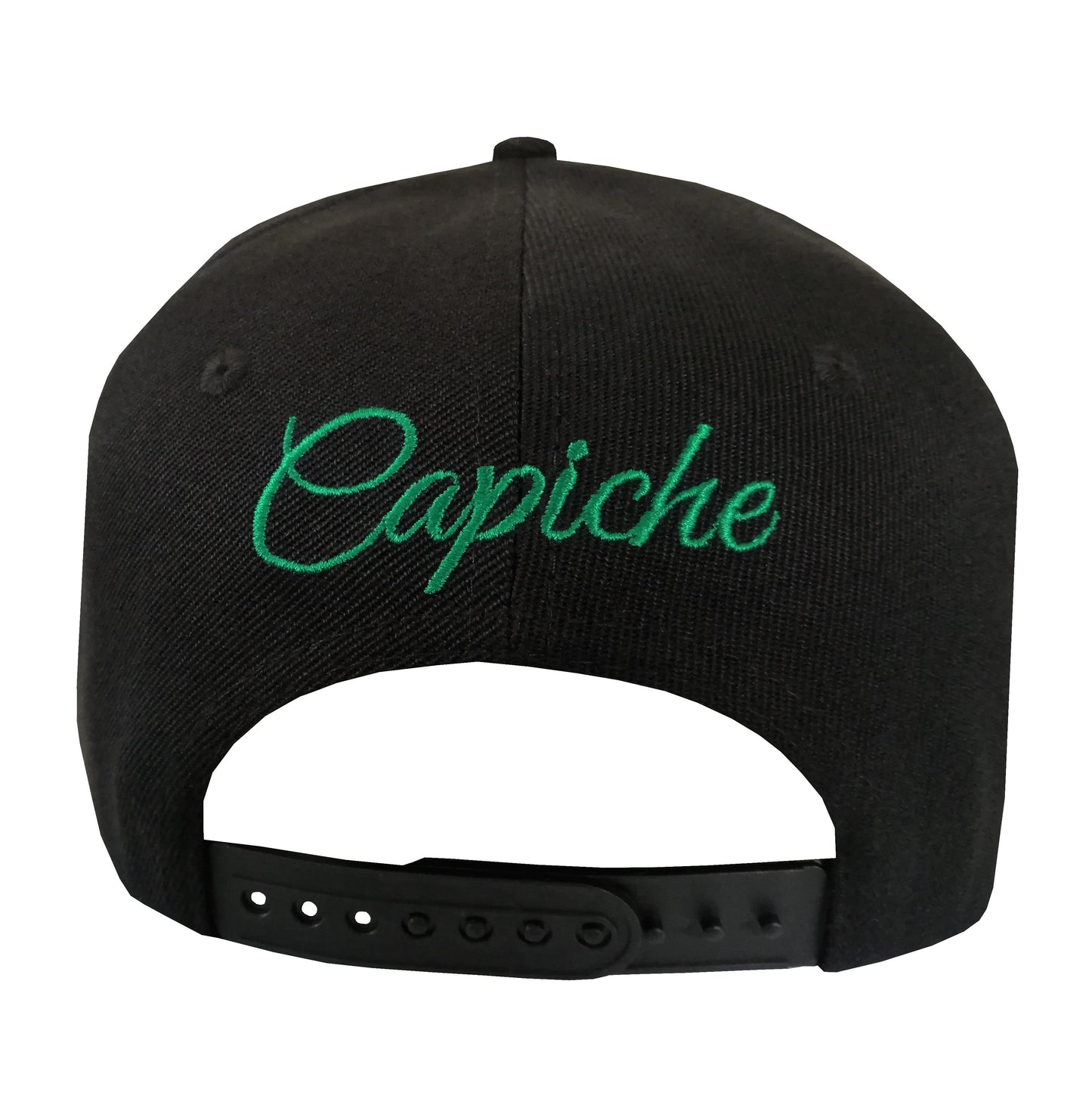 T-rex Snapback Child Size - Black/Green - Capiche Caps Black