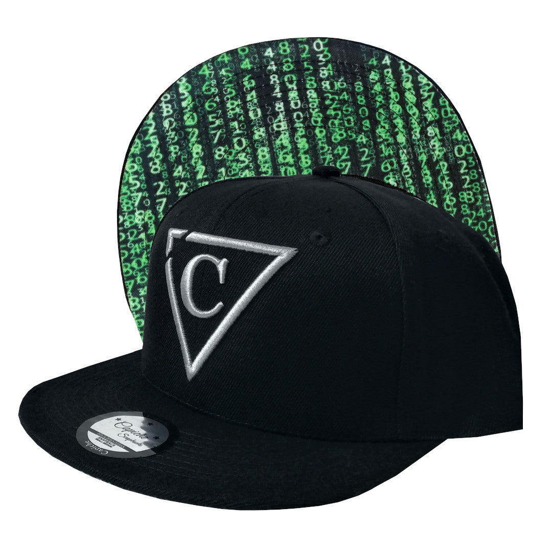 The Hacker Snapback - Black - Capiche Caps Snapback