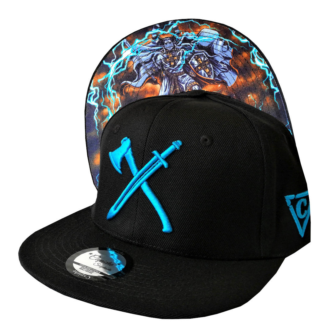 Teutonic Order Snapback - Black - Capiche Caps Snapback