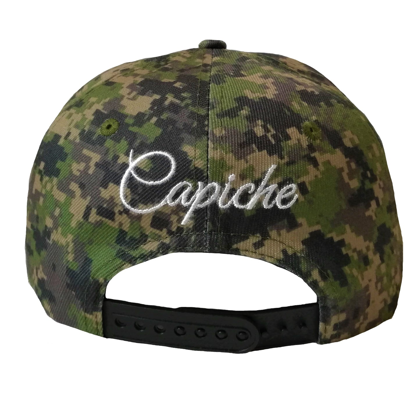 USA Pixel Snapback - Green/Black - Capiche Caps Black