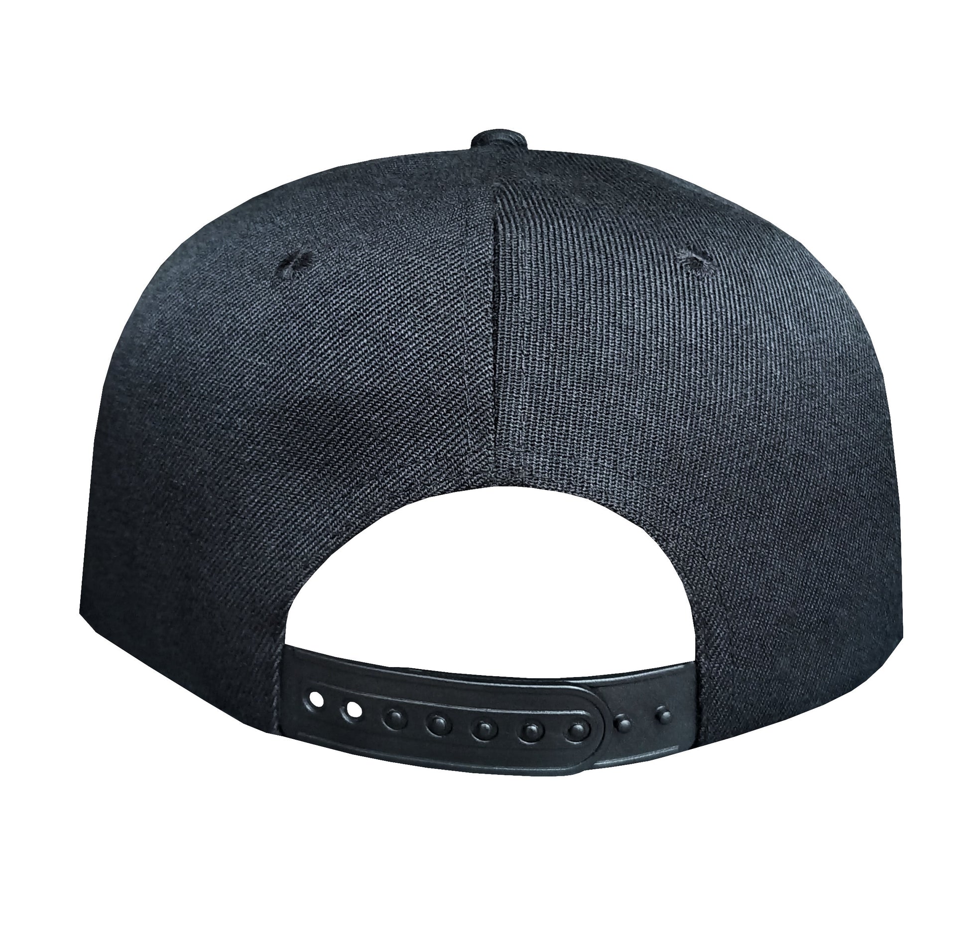 James Hutton x Capiche Collab Snapback - Black/Red - Capiche Caps Black