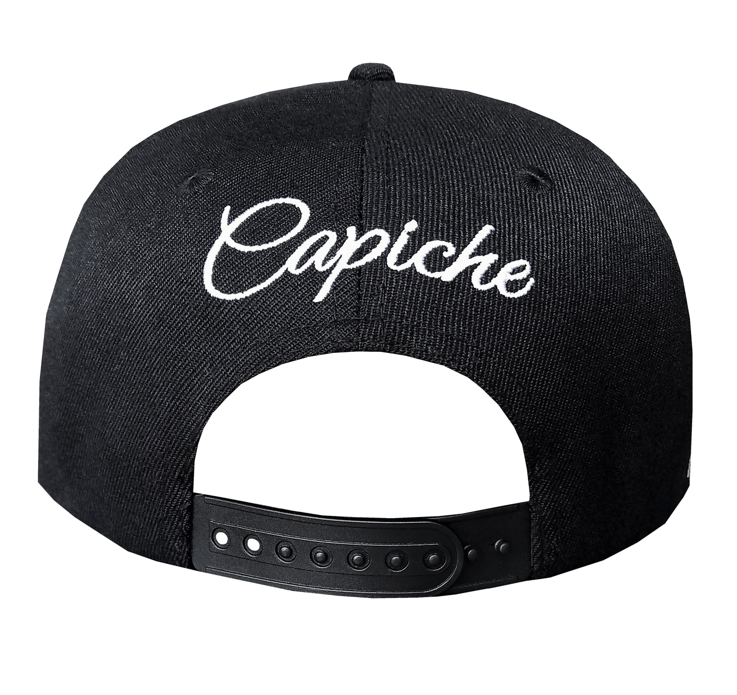 Vaxo Lang x Capiche Collab Snapback - Black - Capiche Caps Black