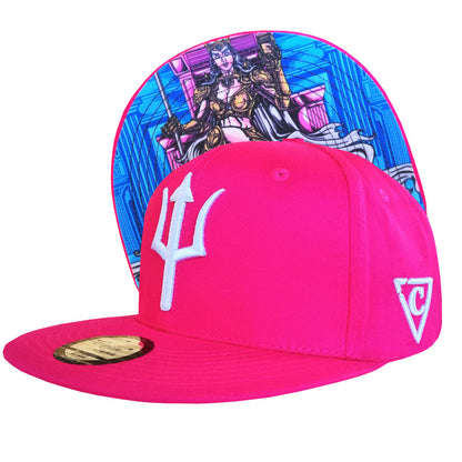 Hera Snapback - Pink - Capiche Caps Snapback