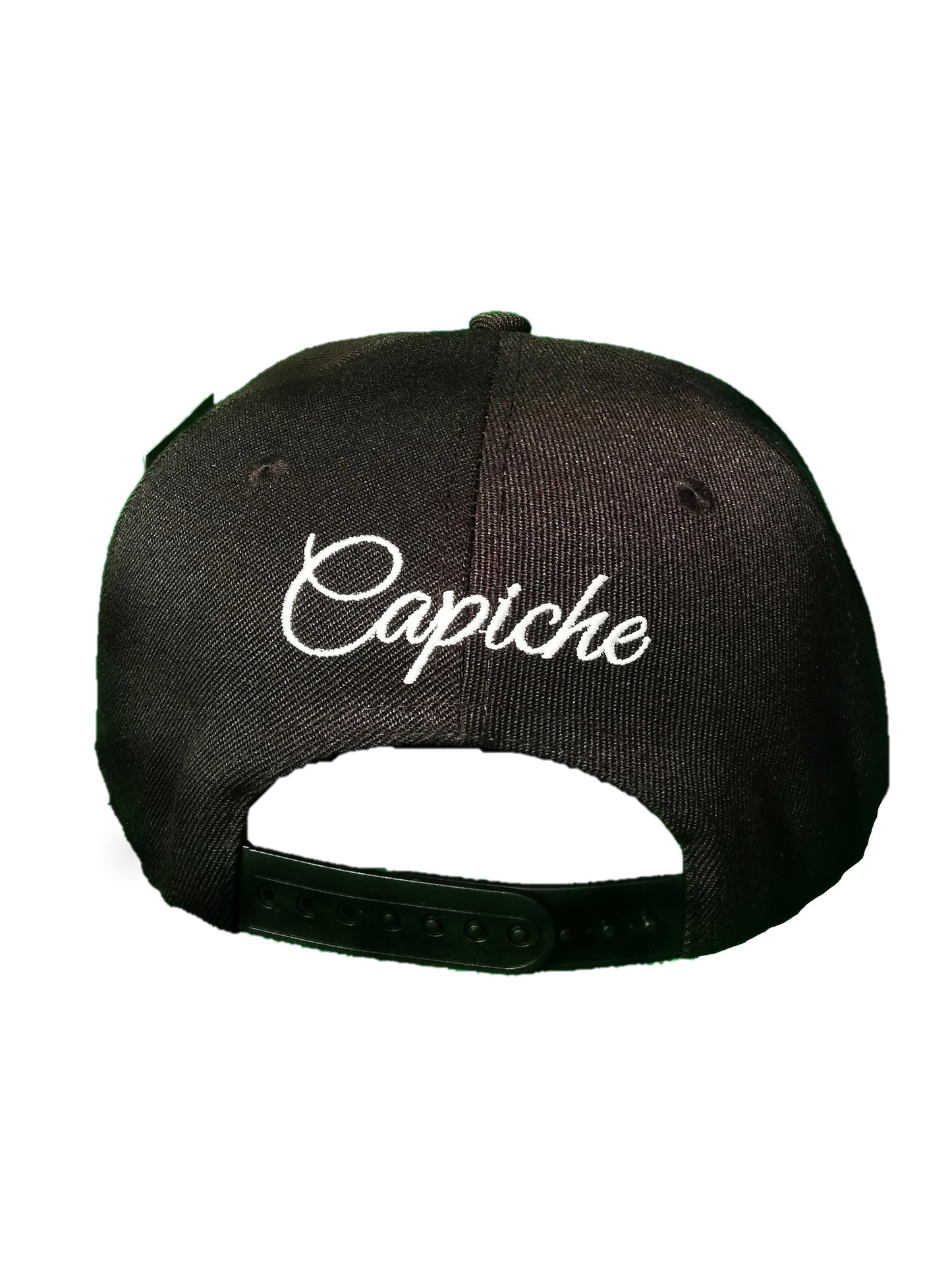 Zig-Zig Snapback - Black - Capiche Caps Snapback