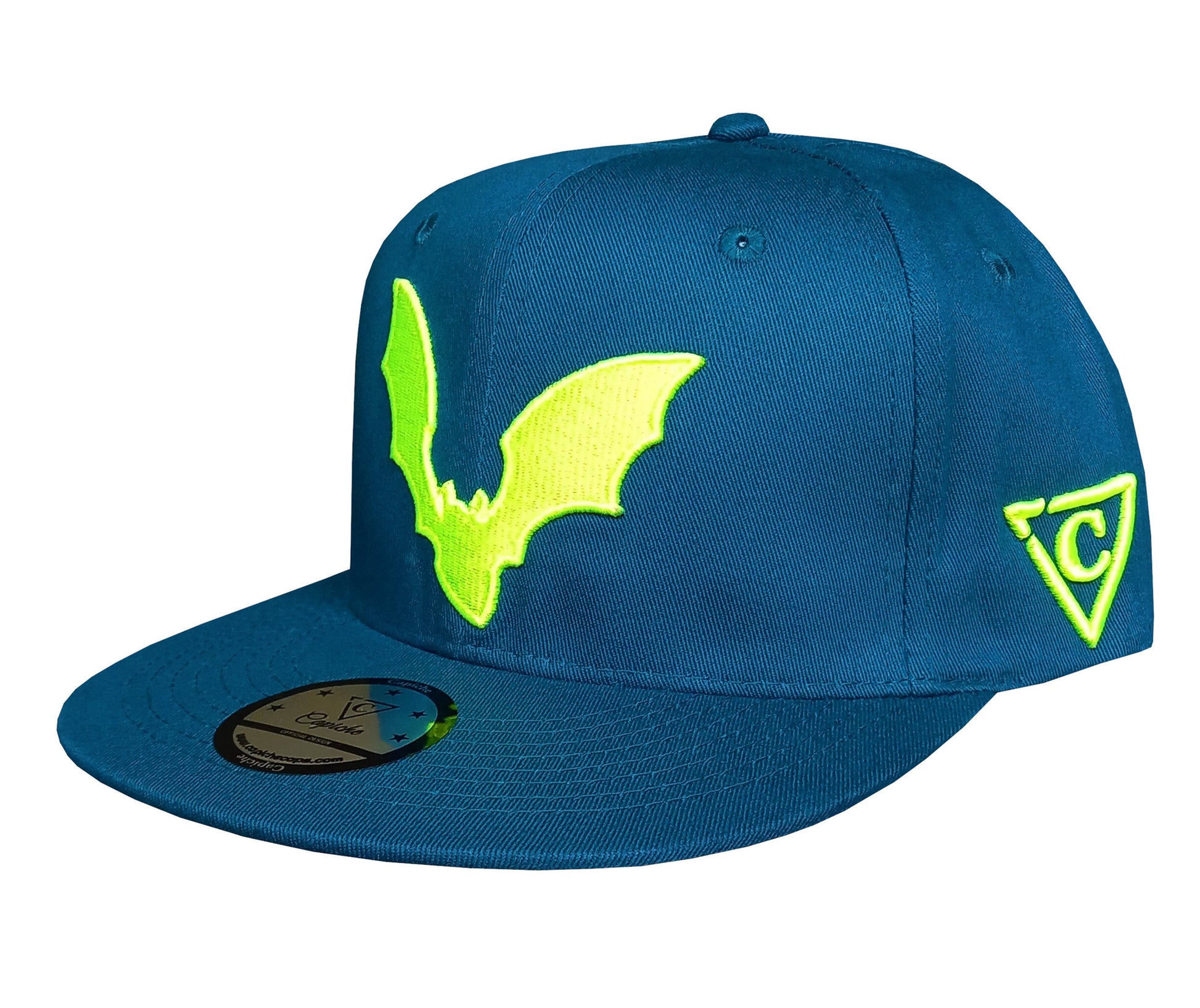 Gargoyle Snapback - Blue - Capiche Caps Snapback