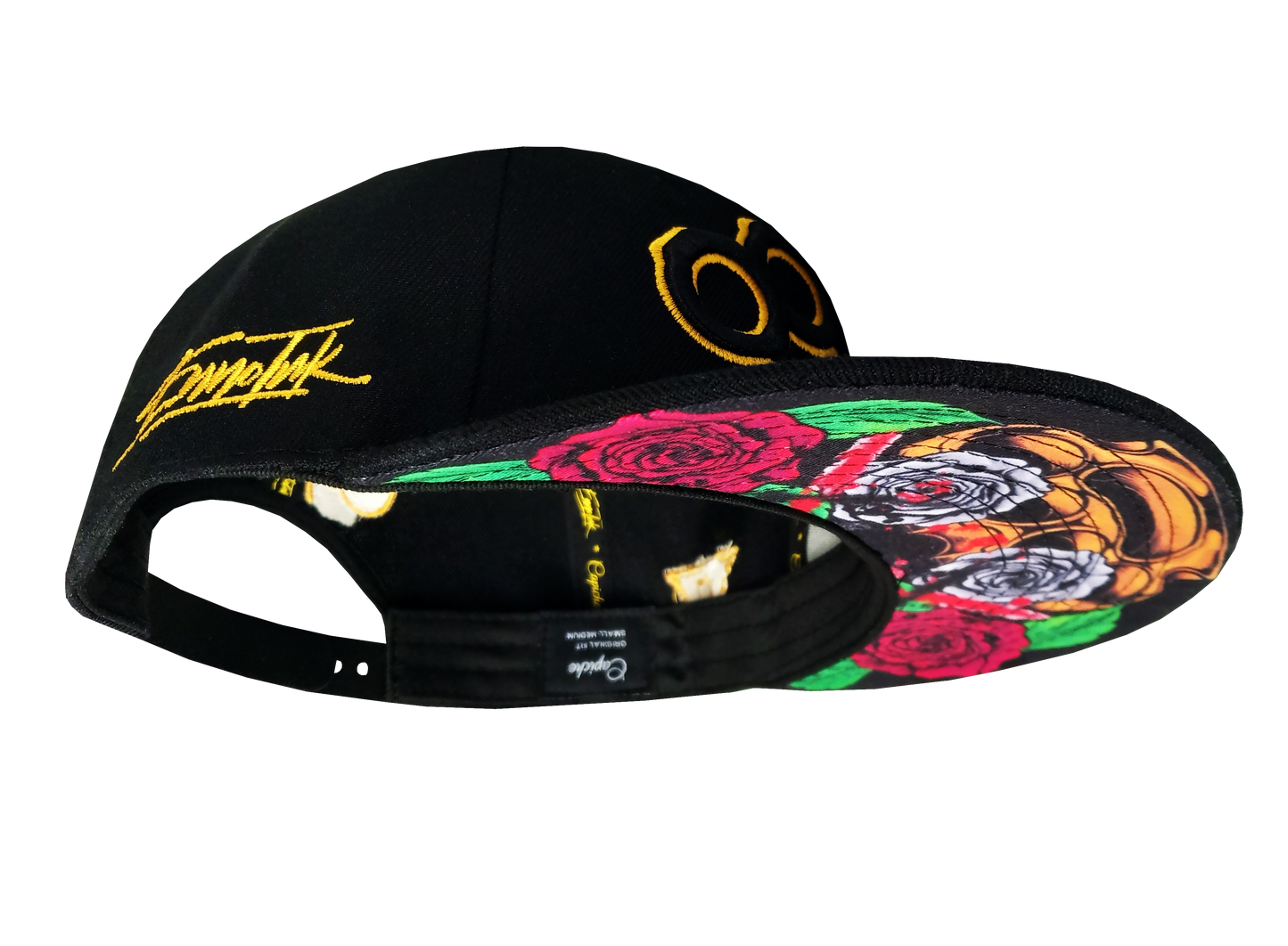 Enno_Ink x Capiche Collab Snapback - Knockout - Capiche Caps Black