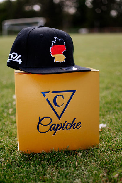 Football Championship Snapback - Germany '24 - Capiche Caps Black