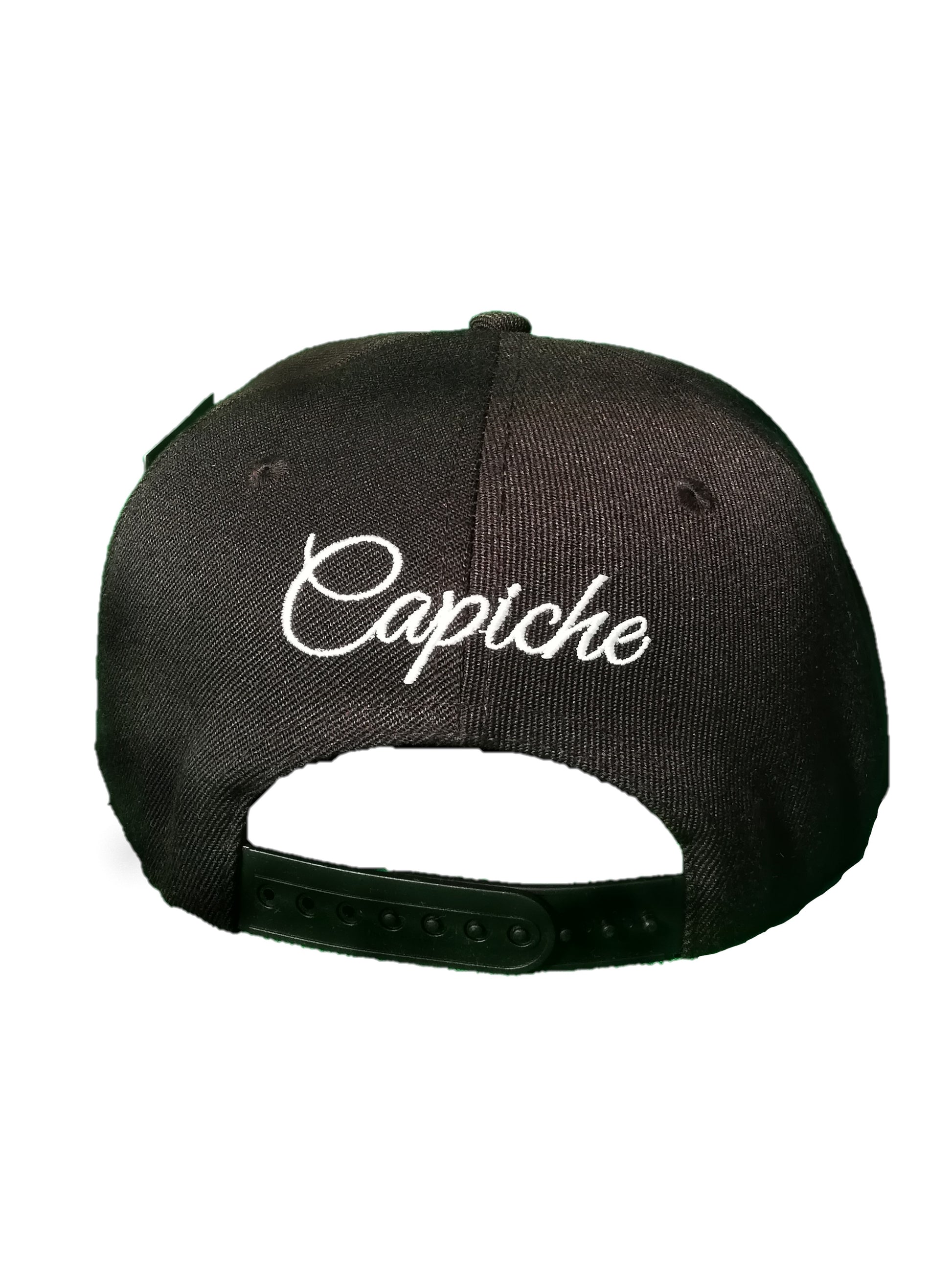 The Chief Snapback - Black - Capiche Caps Snapback