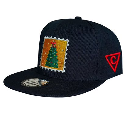 Christmas Creature Snapback Child Size - Black - Capiche Caps Black