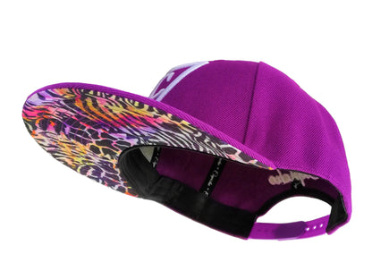 Capiche Colored Safari Purple Snapback Cap (2).jpg