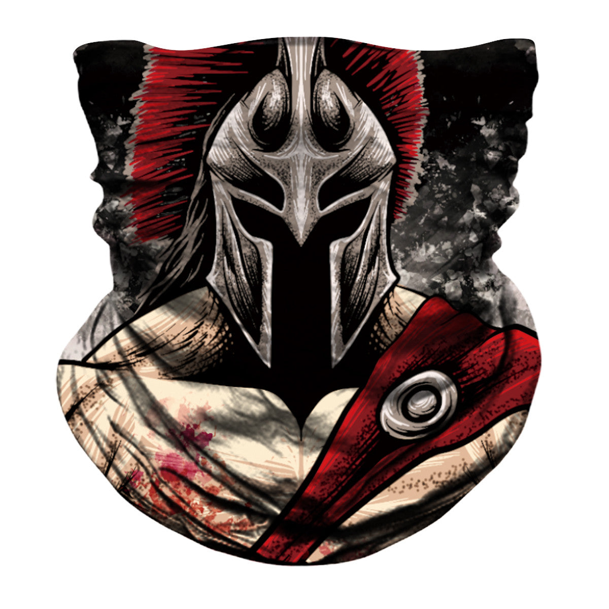 Titans Biker Mask - Red - Capiche Caps Biker Mask