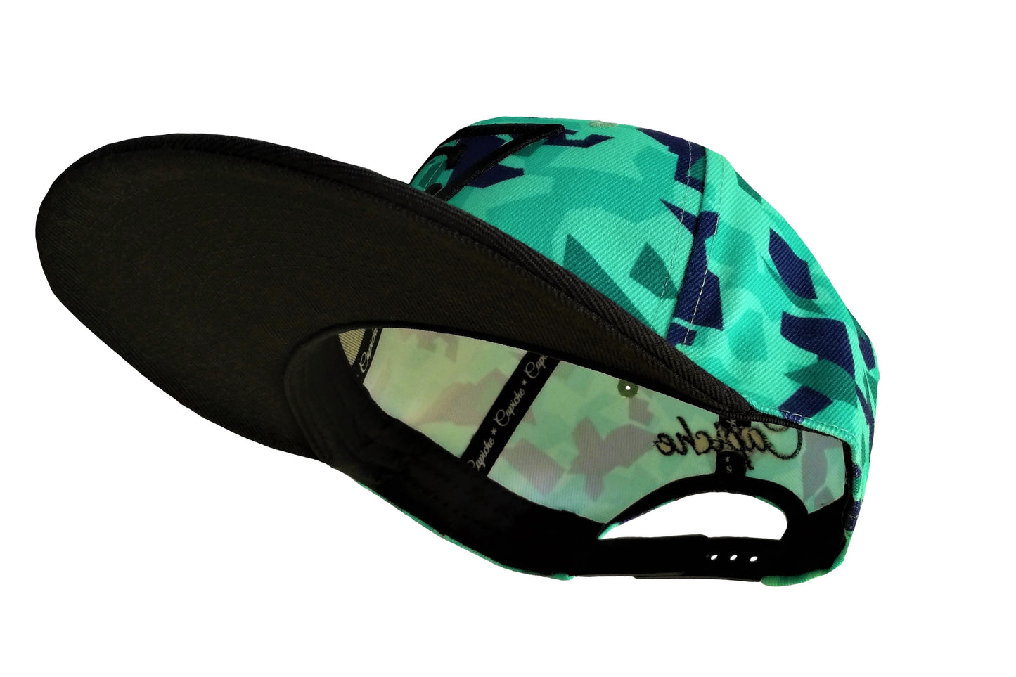 Capiche Green Poylgon Snapback Cap (2).jpg