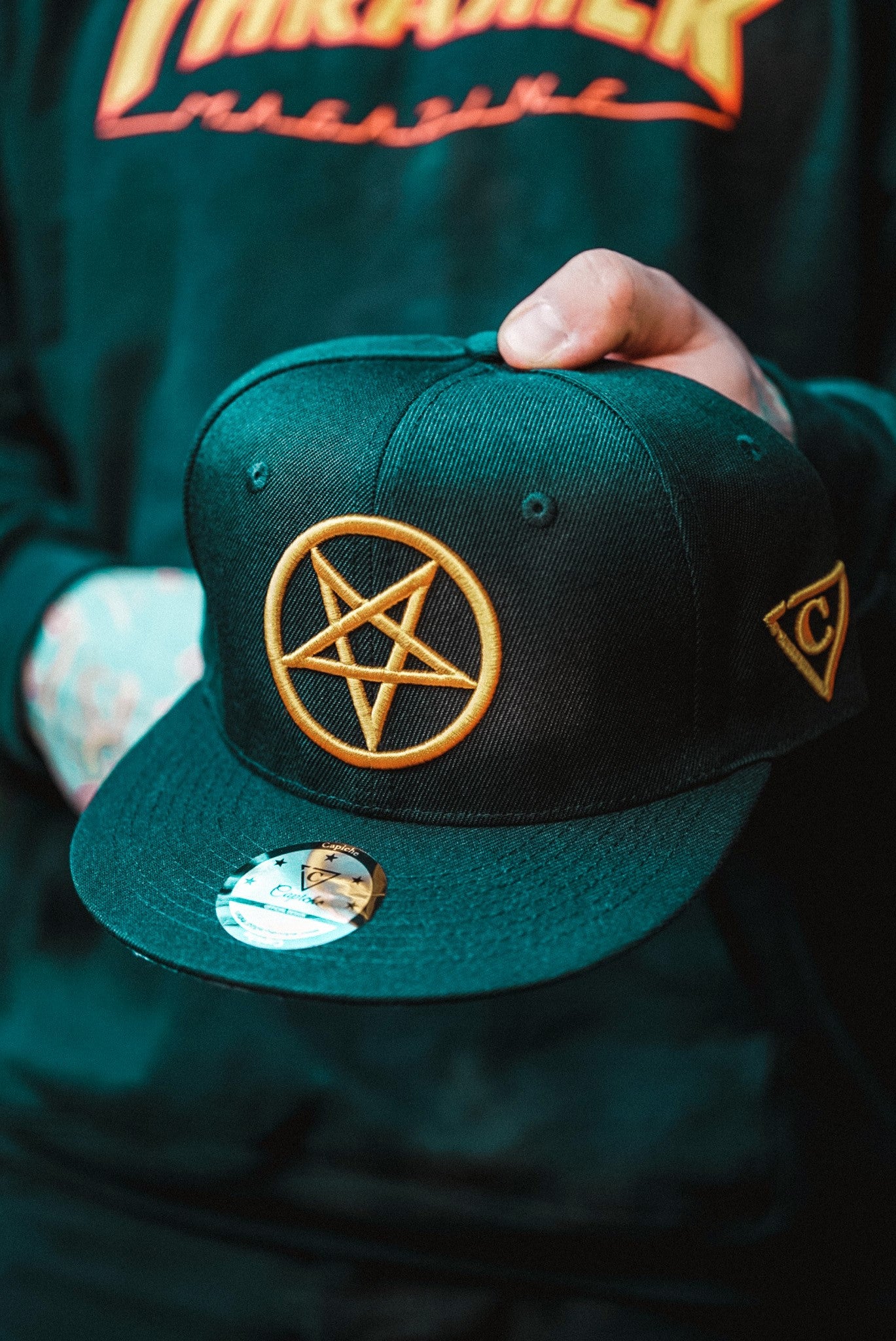 Cursed Royals Snapback - Black - Capiche Caps Black