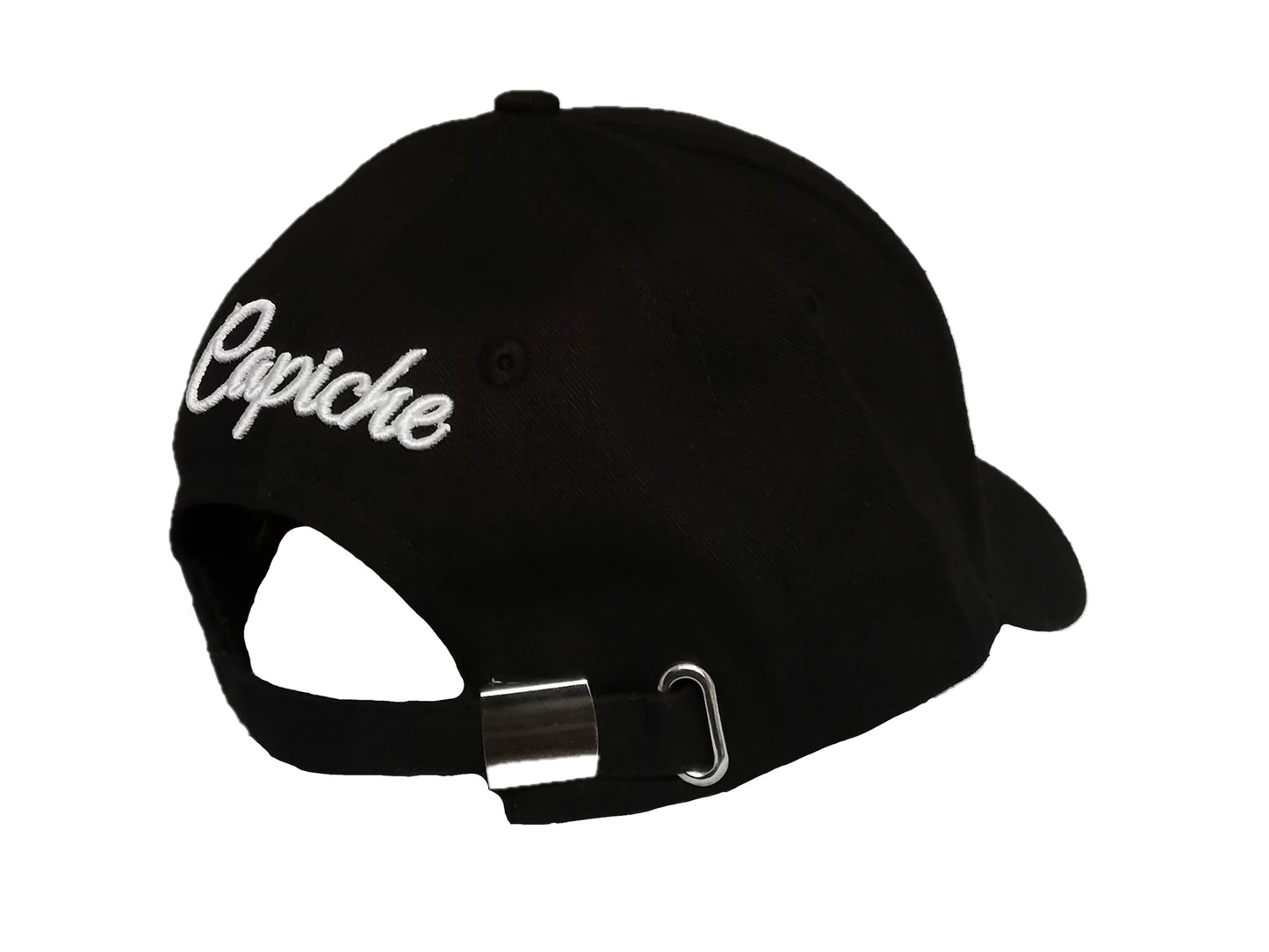 Red Devil Curved Baseball Cap - Black - Capiche Caps Curved Cap