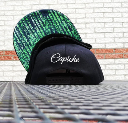 The Hacker Snapback - Black - Capiche Caps Snapback