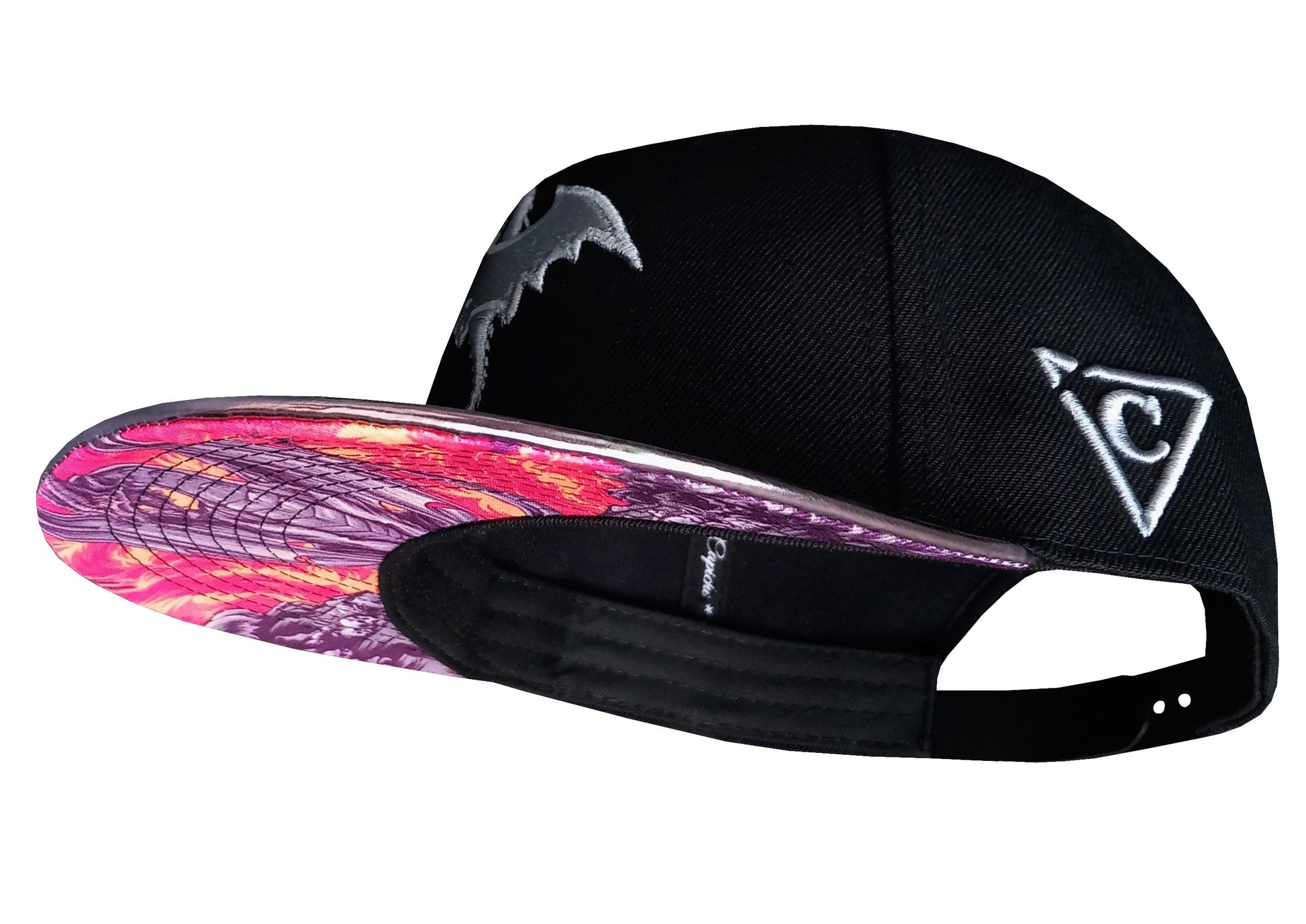 Capiche Black Dragon Snapback Cap (2).jpg