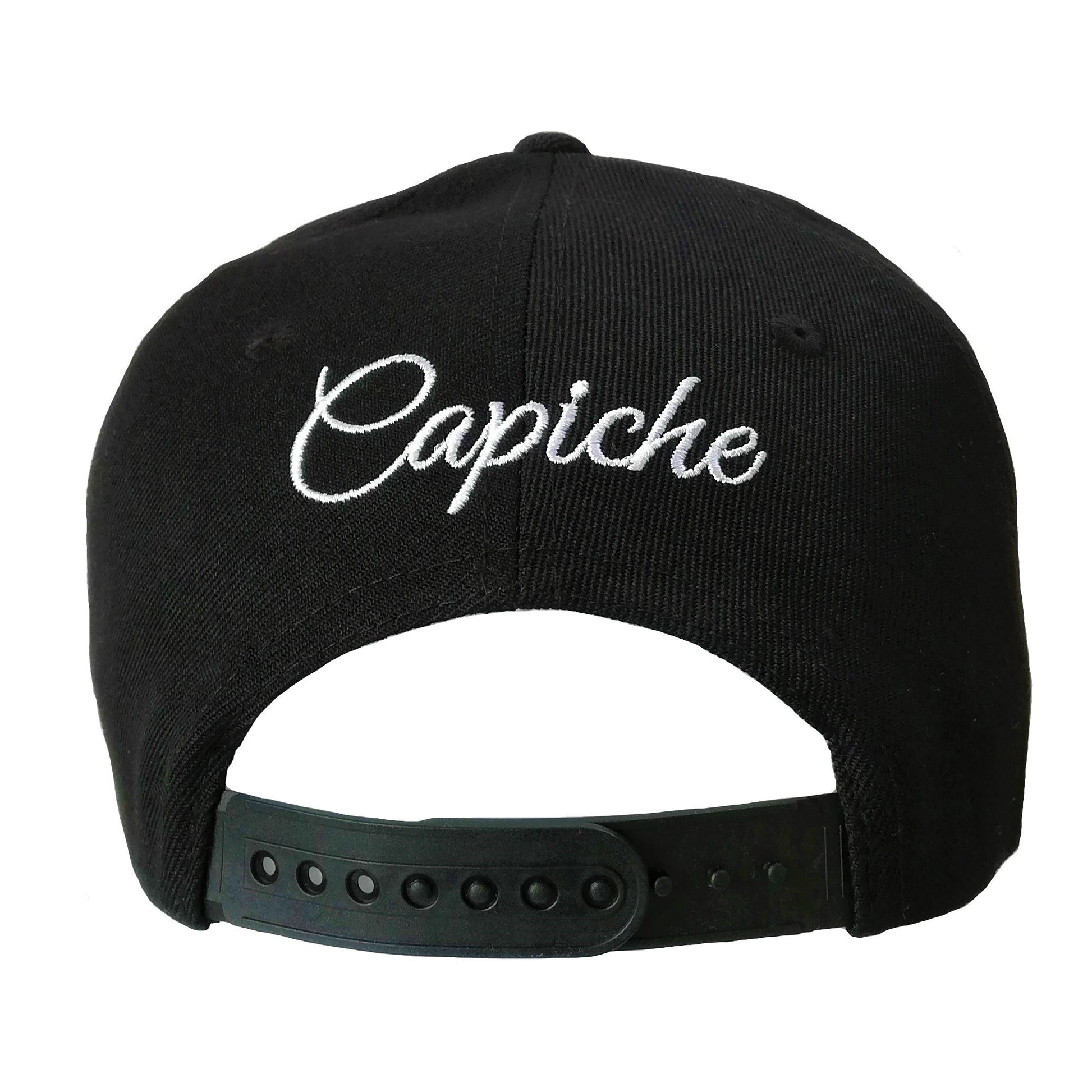 Capiche Samurai Snapback Cap Black White Warrior (5).jpg