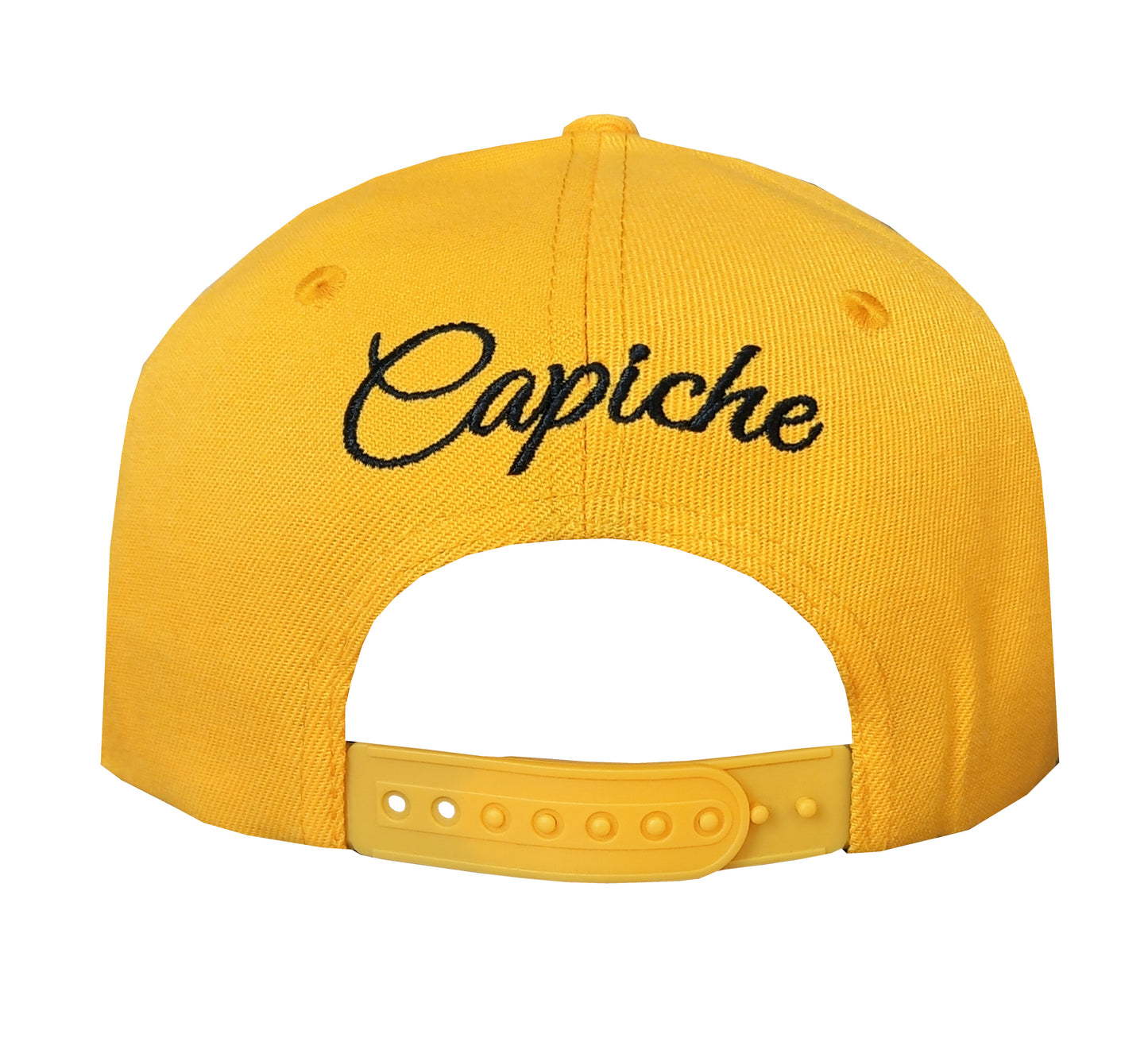 Psycho Bunny Snapback - Yellow - Capiche Caps Limited Edition