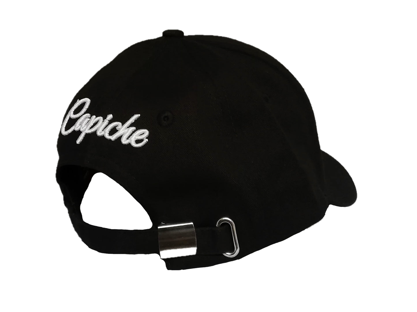 Immortal Horse Curved Baseball Cap - Black - Capiche Caps Black