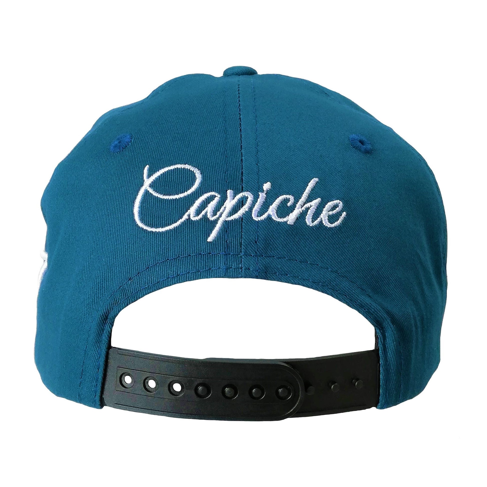 Poseidon Snapback - Blue/Black - Capiche Caps Black