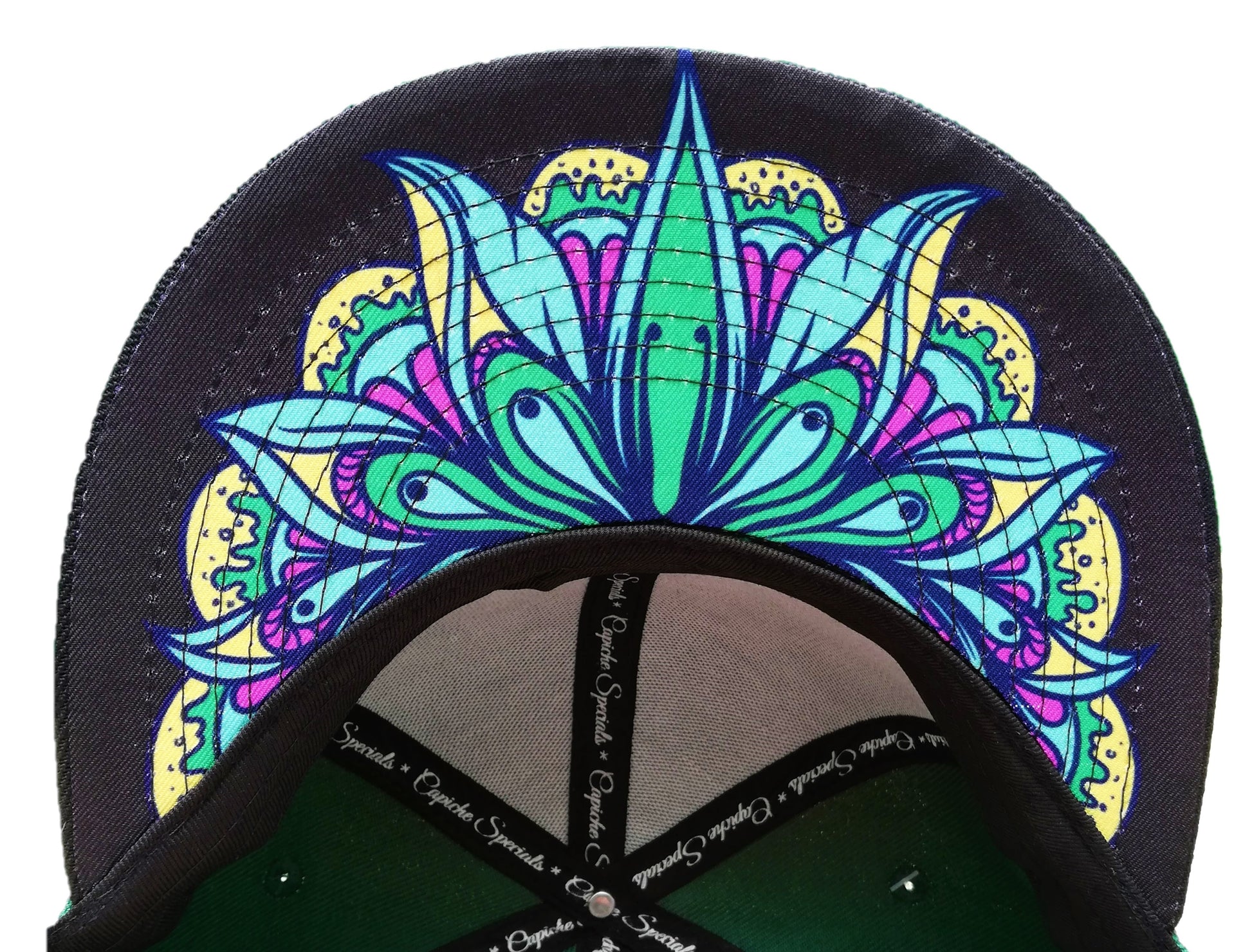 Green Flow Snapback - Green/Black - Capiche Caps Special