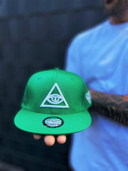 Telekinesis Snapback - Green - Capiche Caps Snapback