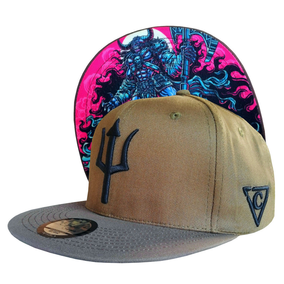 Minotaur Snapback - Green - Capiche Caps Snapback