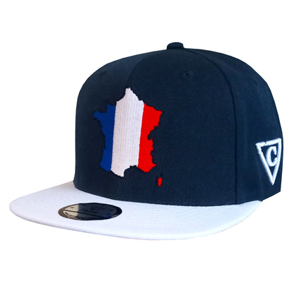 European Championship France Dark Blue Snapback Baseball Cap (4).jpg