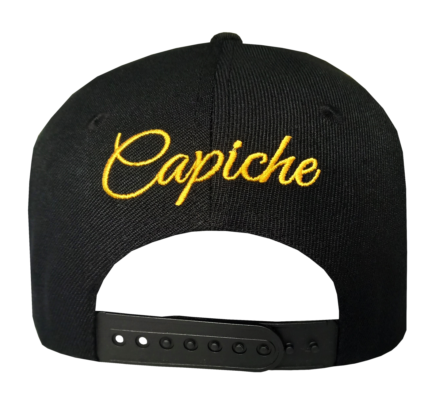 Enno_Ink x Capiche Collab Snapback - Knockout - Capiche Caps Black