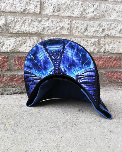 Atlas Snapback - Blue/Black - Capiche Caps Black