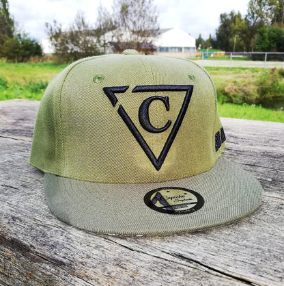 Anaconda Snapback - Green - Capiche Caps Snapback