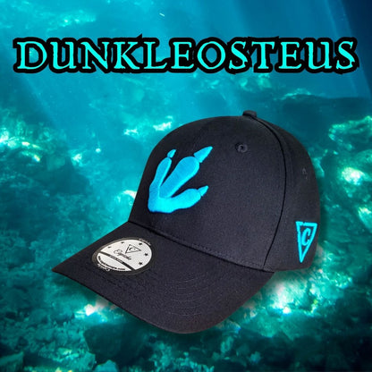 Dunkleosteus Curved Cap - Black - Capiche Caps Black