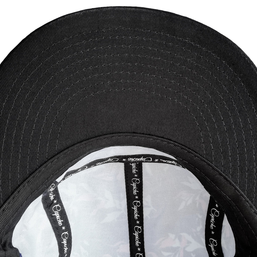 Gorra de cinco paneles Blue Fish - Azul/Negro - Gorras de cinco paneles Capiche