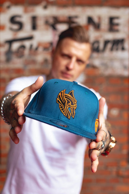 Thor Snapback - Blue - Capiche Caps Norse Mythology