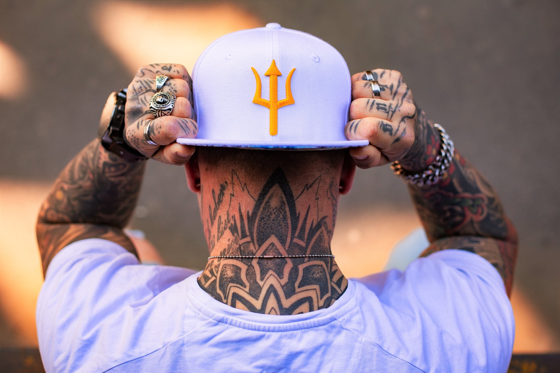 Pegasus Snapback - White - Capiche Caps Best Sellers