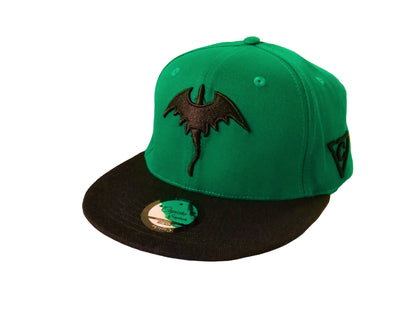 Capiche Chinese Dragon Green Snapback Cap (4).jpg