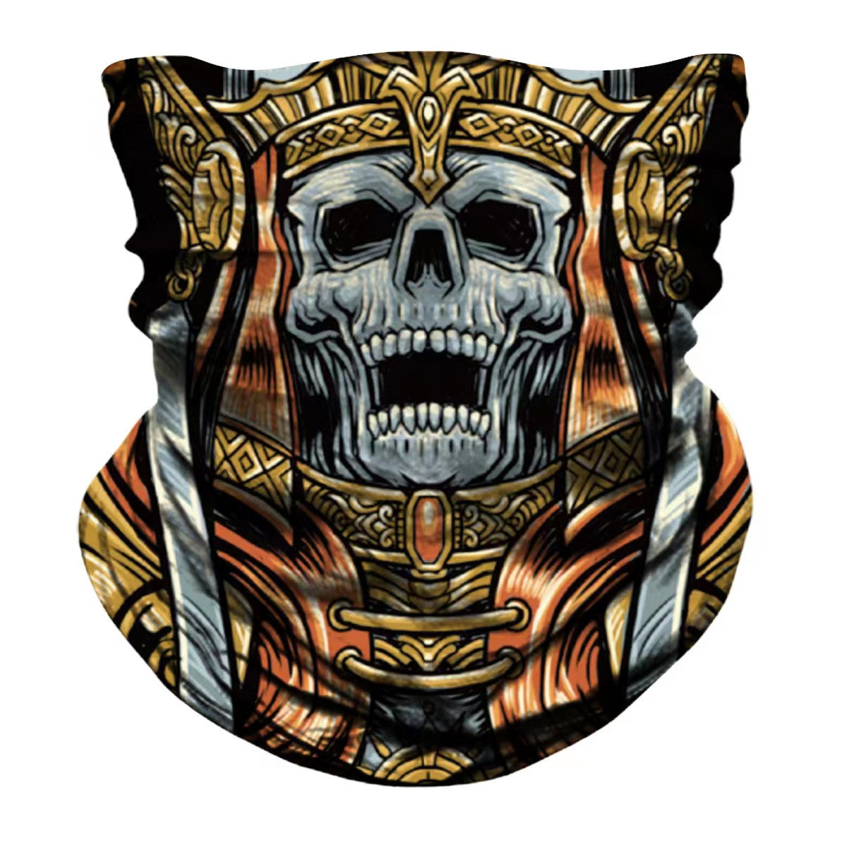 Cursed Priest Biker Mask - Light Brown - Capiche Caps Biker Mask